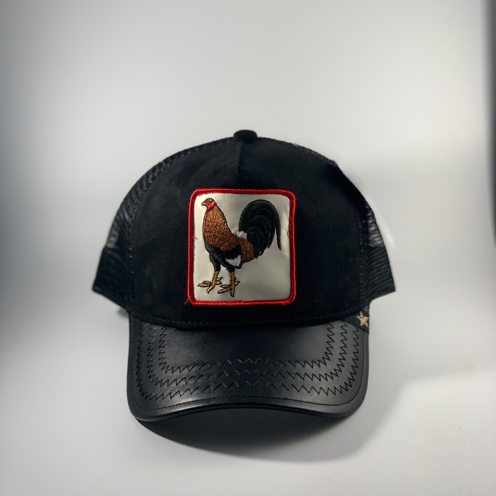NEW ROOSTER 3 TONE TRUCKER HAT